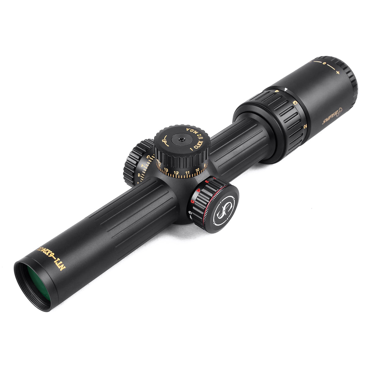 Sniper NT 1-6X24 Tactical Rifle Scope Red/Green Illuminated