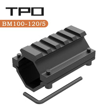 Load image into Gallery viewer, BM100-120/5 Scope Barrel Mount for Barrel Diameters 1&quot; to 1.2&quot; w/Weaver Picatinny Rail