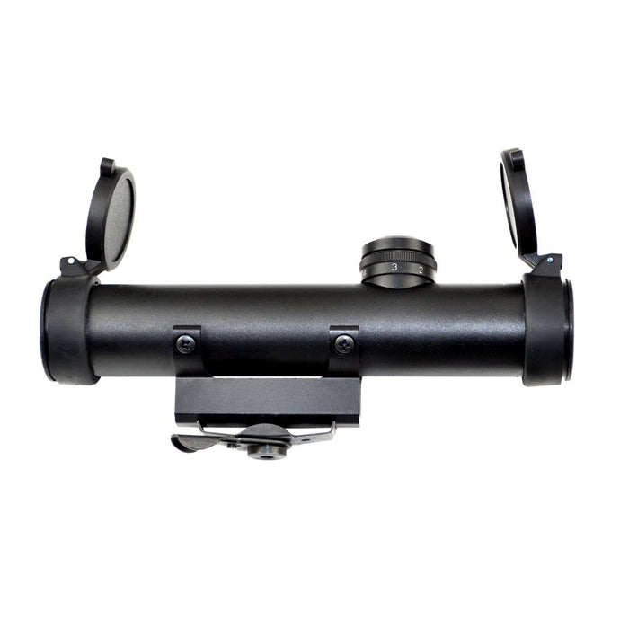 MT4X20 Carry Handle Scope with BDC Turret Mil-Dot Reticle