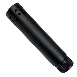 AR15 .223 CAL SLIP OVER BARREL SHROUD WITH MULTI PORT MUZZLE BRAKE