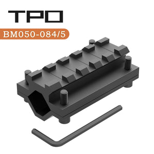 BM050-084/5 Scope Barrel Mount for Barrel Diameters 0.5" to 0.84" w/Weaver Picatinny Rail