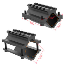 Load image into Gallery viewer, BM075-100/5 Scope Barrel Mount for Barrel Diameters 0.75&quot; to 1&quot; w/Weaver Picatinny Rail