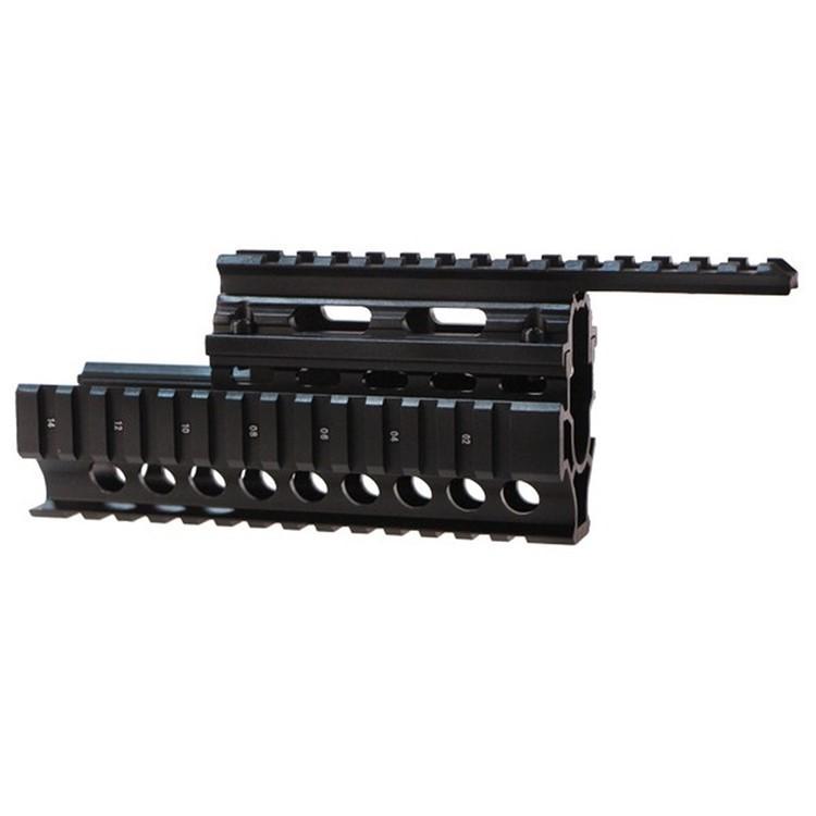 AK-47 Carbine Quad Rail Aluminum Black 8.65'' – Texas Precision Optics Inc