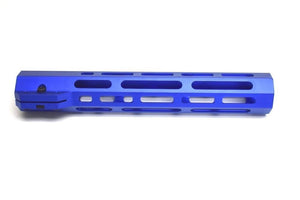 10'' Blue M-LOK Free Float Handguard Rail Ultra Lightweight for AR15