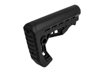Load image into Gallery viewer, AR15 6-Position Adjustable Stock with Butt Pad - ANGLED RUBBER BUTTPAD